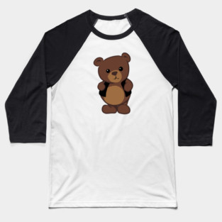 Leather Bear Baseball T-Shirt