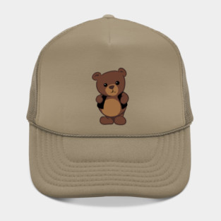 Leather Bear Hat