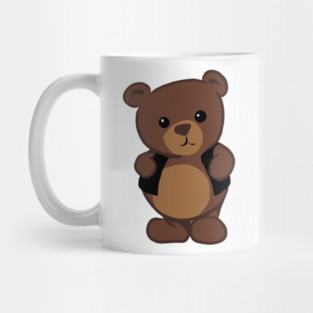 Leather Bear Mug