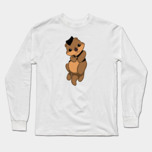Leather Otter Long Sleeve T-Shirt