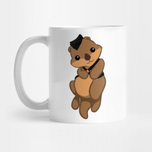 Leather Otter Mug