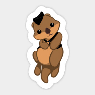Leather Otter Sticker