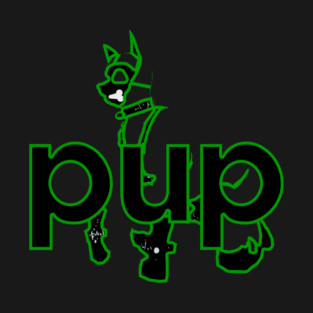 Pup Green T-Shirt