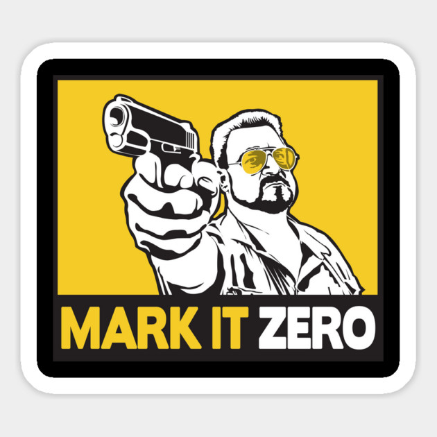 MARK IT ZERO! Magnet by stayfrostybro