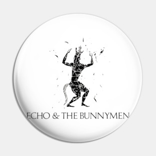 Echo & The Bunnyman Pin