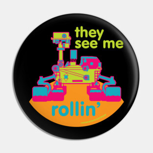 Mars Curiosity Rover - See Me Rollin' Pin