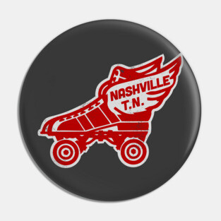 Nashville Roller Derby Pin
