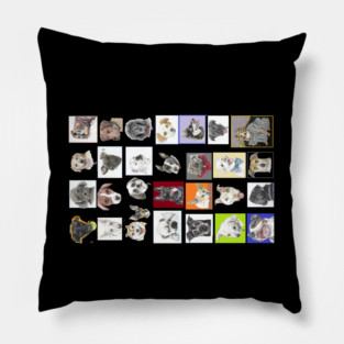All my dog friends. Pillow