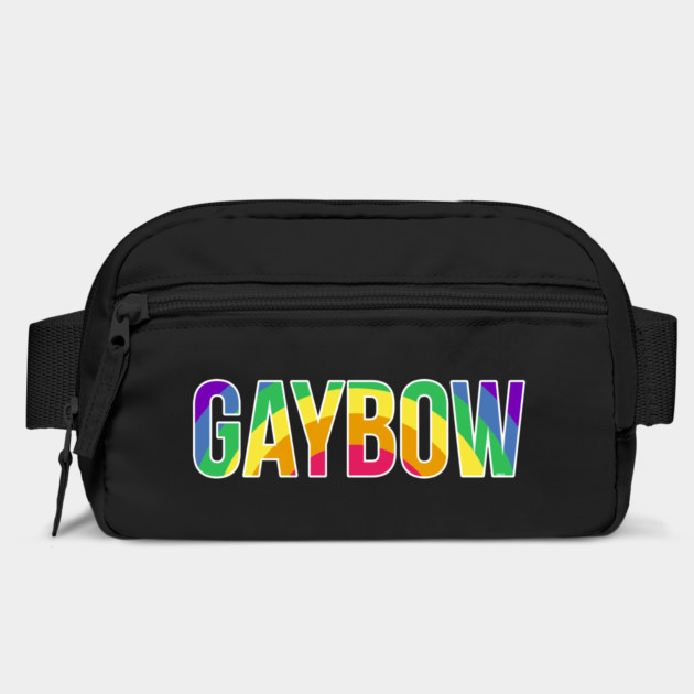Gaybow Rainbow Word Gay Pride Month t-shirt Shirt Tee Gift by creative
