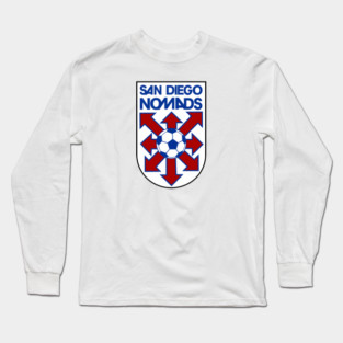 Defunct San Diego Nomads Soccer 1986 Long Sleeve T-Shirt