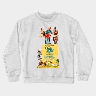 The Quiet Man Movie Poster #1 Crewneck Sweatshirt