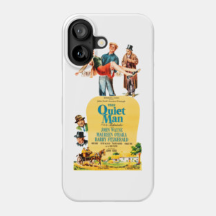 The Quiet Man Movie Poster #1 Phone Case