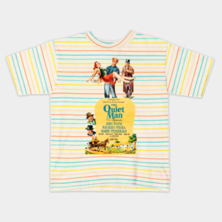 The Quiet Man Movie Poster #1 Kids T-Shirt