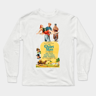The Quiet Man Movie Poster #1 Long Sleeve T-Shirt