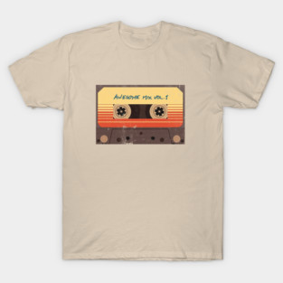 Awesome Mix Vol 1 Vintage Retro Guardians Of The Galaxy T-Shirt