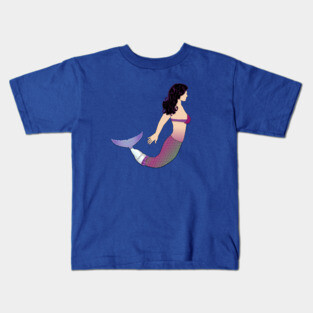 Amputee Mermaid Kids T-Shirt
