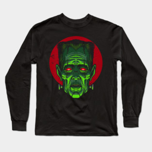 FrightFall2021: Frankenstein Long Sleeve T-Shirt
