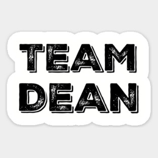 Team Dean Sticker