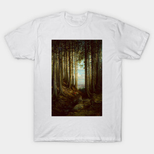Alpine Scene by Gustave Dore T-Shirt