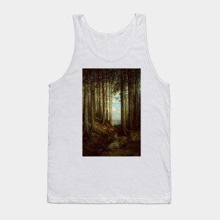 Alpine Scene by Gustave Dore Tank Top