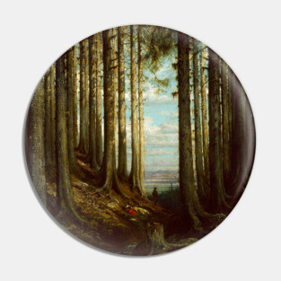 Alpine Scene by Gustave Dore Pin