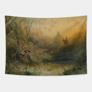 Fairy Land by Gustave Dore Tapestry