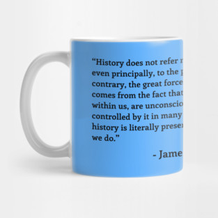 James Baldwin Quote Mug