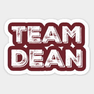 Team Dean Sticker