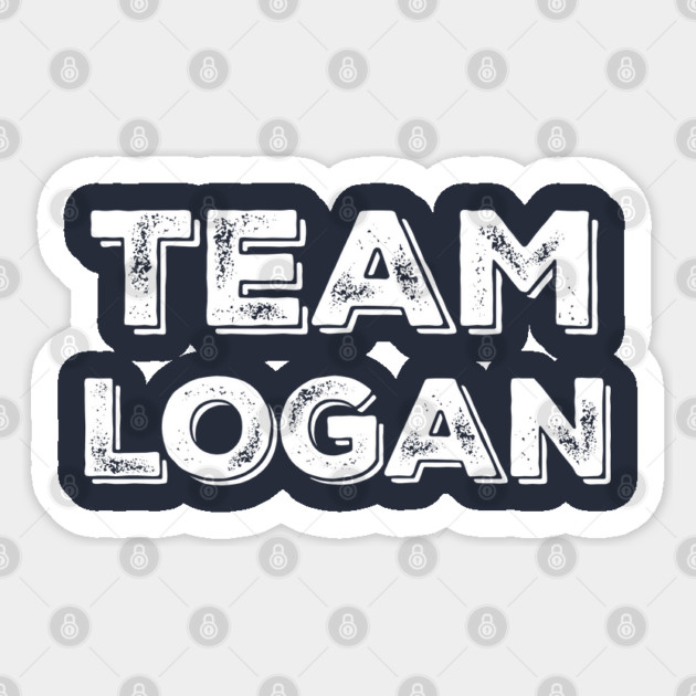 Team Logan Sticker by Stars Hollow Mercantile