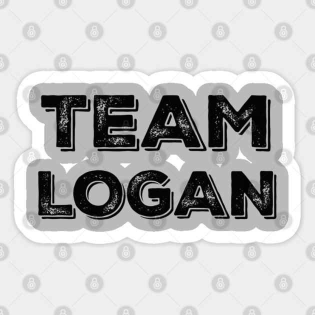 Team Logan Sticker by Stars Hollow Mercantile