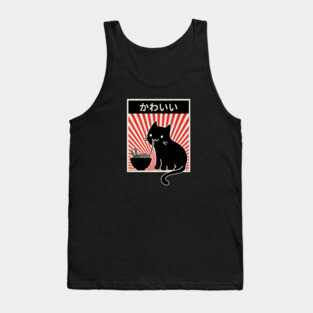 Ramen Cat Tank Top