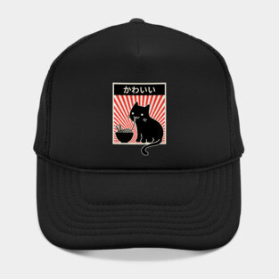 Ramen Cat Hat