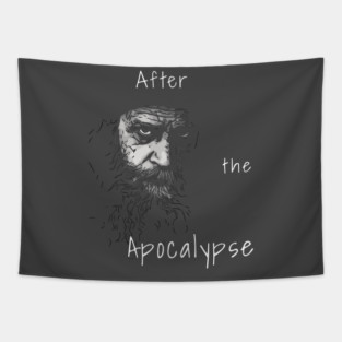 AtA Alternate Gray Color Logo for shirts Tapestry