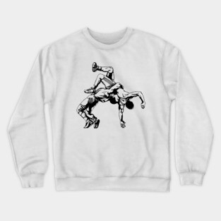 Wrestling Tshirt Crewneck Sweatshirt