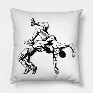 Wrestling Tshirt Pillow