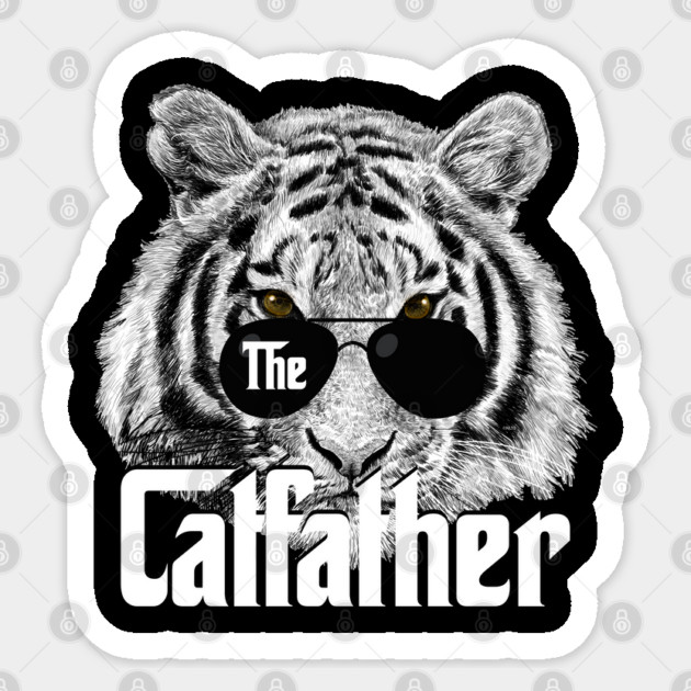 The Catfather2 Sticker by creative