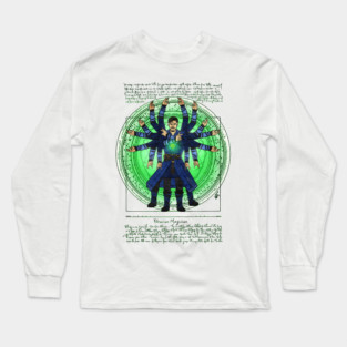Vitruvian Magician Long Sleeve T-Shirt