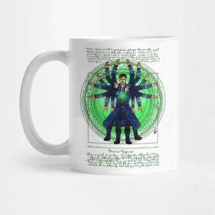 Vitruvian Magician Mug