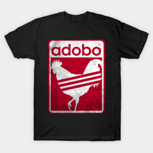 Pinoy Shirt Distressed Chicken Adobo Filipino Shirt T-Shirt