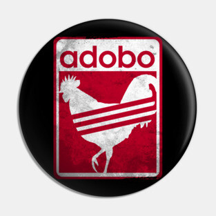 Pinoy Shirt Distressed Chicken Adobo Filipino Shirt Pin