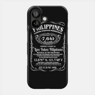Pinoy Shirt Wi-ki Philippine Facts Filipino Shirt Phone Case