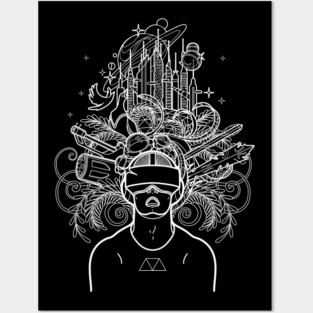 Virtual Reality Posters and Art