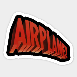 Airplane! 1980 Sticker