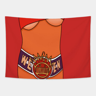 Ween Chocolate And Cheese Album Belt Tapestry