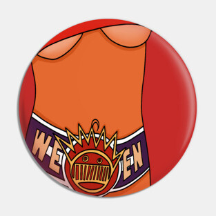 Ween Chocolate And Cheese Album Belt Pin