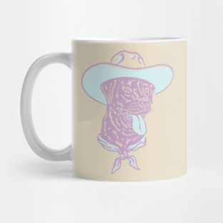 black Labrador Cowdog Mug