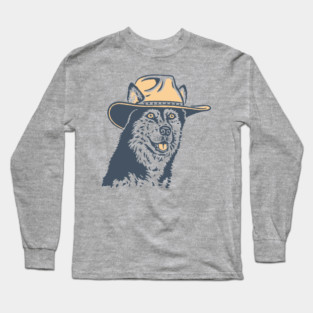 Husky cowdog Long Sleeve T-Shirt