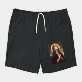 Our Lady of Sorrows Virgin Mary Mater Dolorosa Shorts