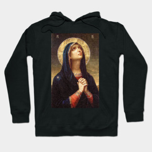 Our Lady of Sorrows Virgin Mary Mater Dolorosa Hoodie