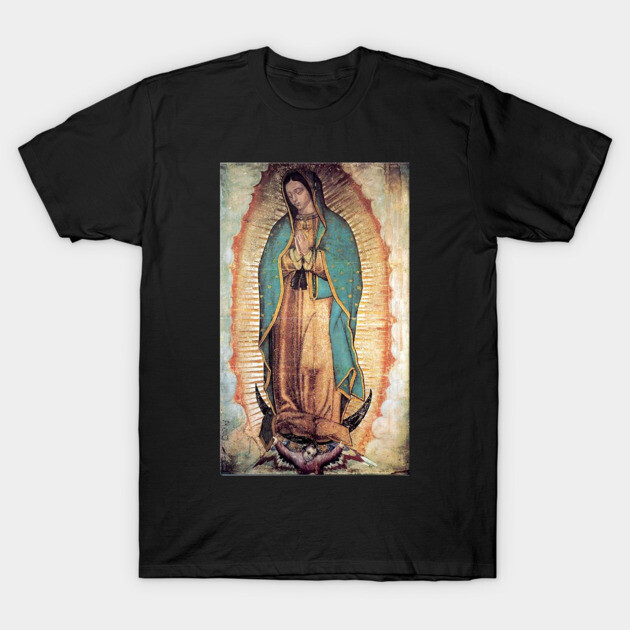 Original Picture of Our Lady of Guadalupe T-Shirt by Beltschazar